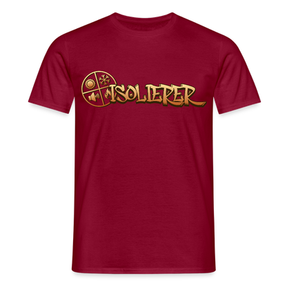 Unisex T-Shirt "Isolierer" Ziegelrot Männer T-Shirt {{ color }}