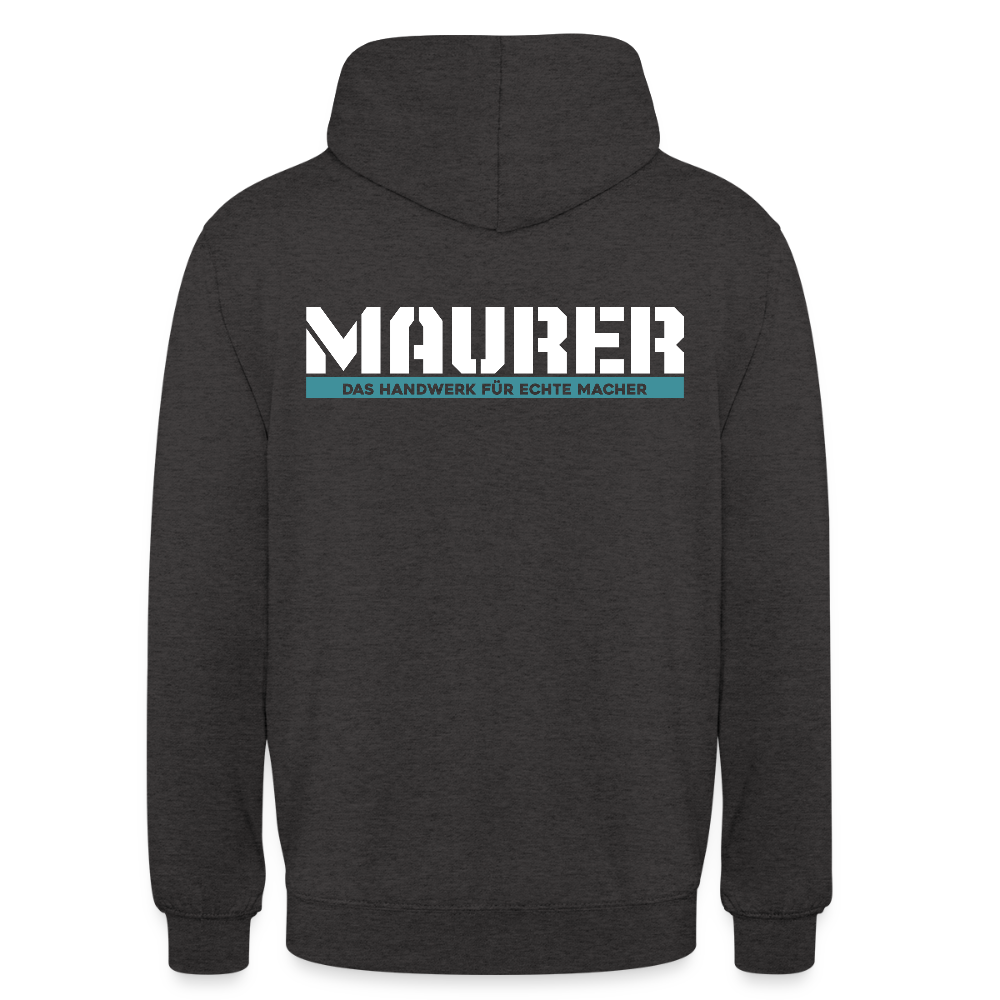 Unisex Hoodie HW-300 | MACHER "Maurer" Anthrazit Unisex Hoodie {{ color }}