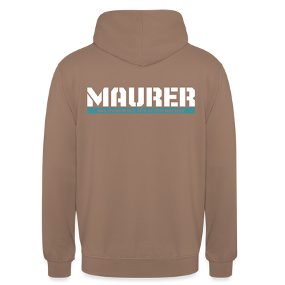 Unisex Hoodie HW-300 | MACHER "Maurer" Mokka Unisex Hoodie {{ color }}