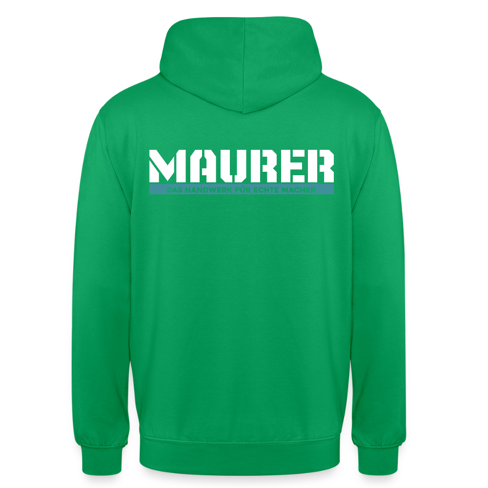 Unisex Hoodie HW-300 | MACHER "Maurer" Kelly Green Unisex Hoodie {{ color }}