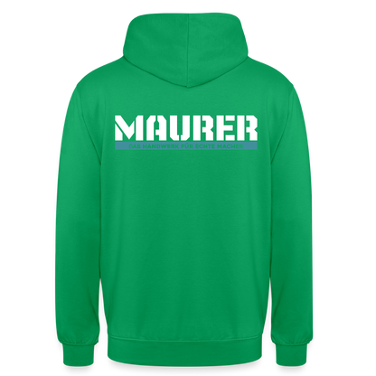 Unisex Hoodie HW-300 | MACHER "Maurer" Kelly Green Unisex Hoodie {{ color }}