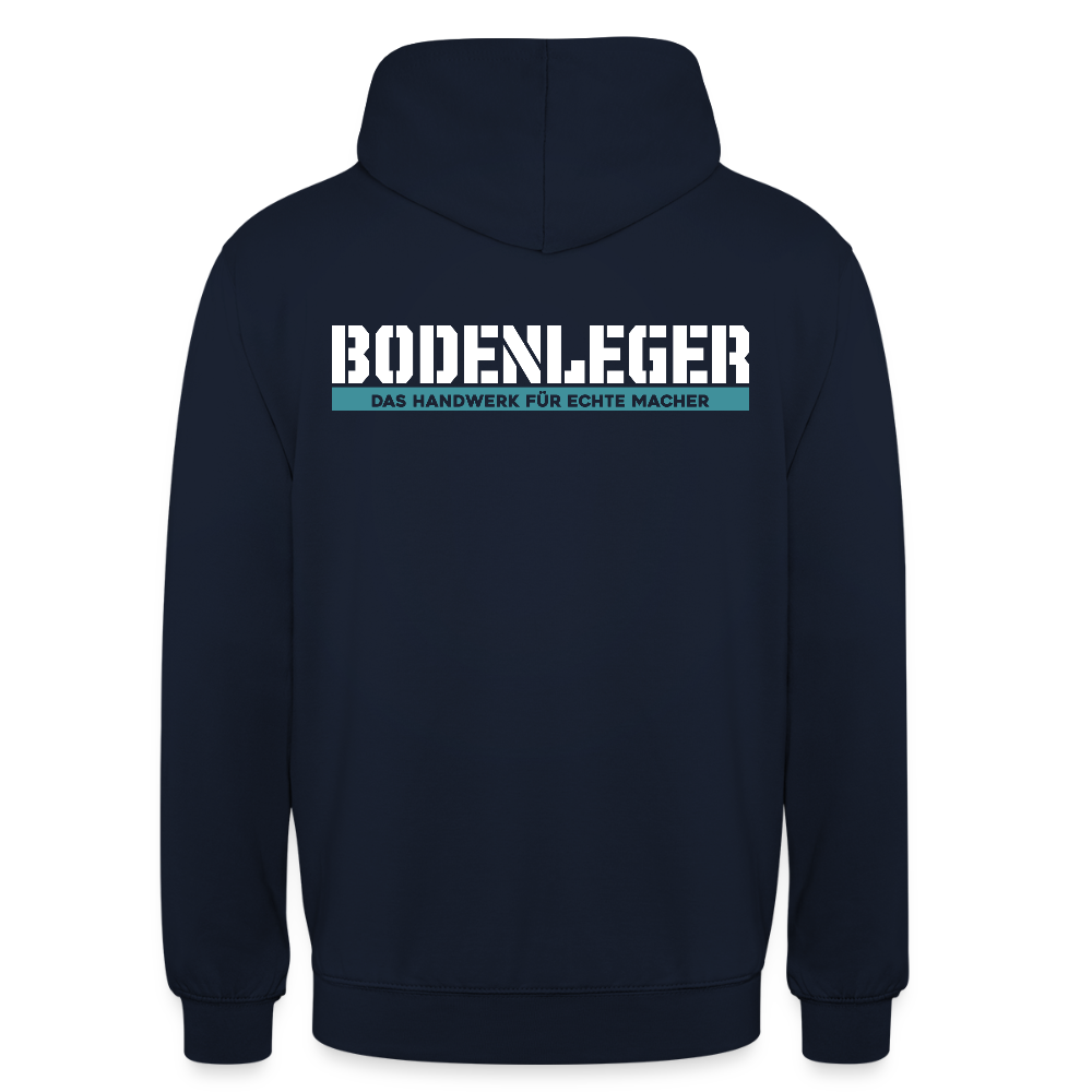 Unisex Hoodie HW-300 | MACHER "Bodenleger" Navy Unisex Hoodie {{ color }}