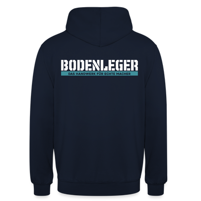 Unisex Hoodie HW-300 | MACHER "Bodenleger" Navy Unisex Hoodie {{ color }}