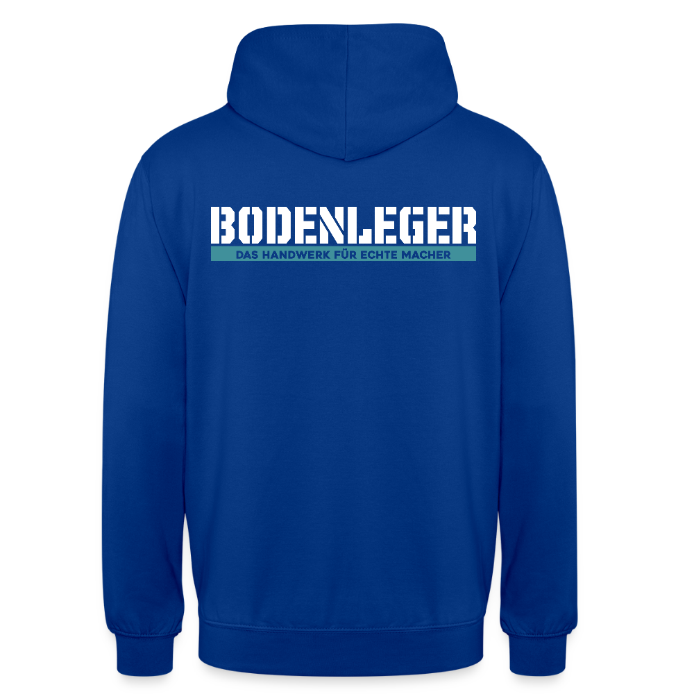 Unisex Hoodie HW-300 | MACHER "Bodenleger" Royalblau Unisex Hoodie {{ color }}