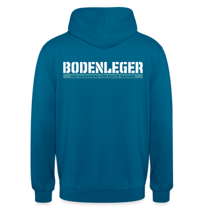 Unisex Hoodie HW-300 | MACHER "Bodenleger" Tiefseeblau Unisex Hoodie {{ color }}
