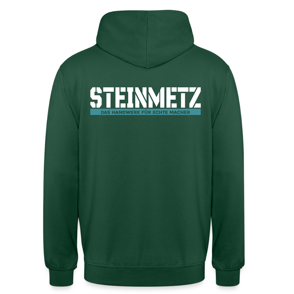 Unisex Hoodie HW-300 | MACHER "Steinmetz" Flaschengrün Unisex Hoodie {{ color }}