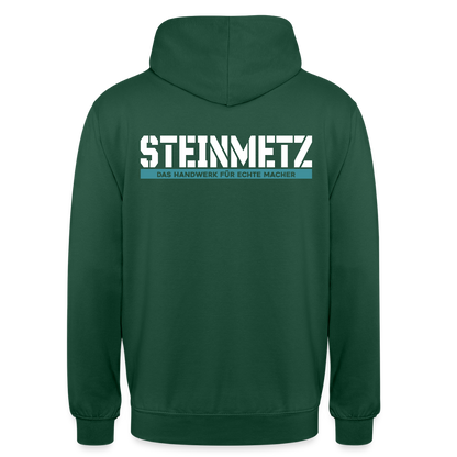 Unisex Hoodie HW-300 | MACHER "Steinmetz" Flaschengrün Unisex Hoodie {{ color }}