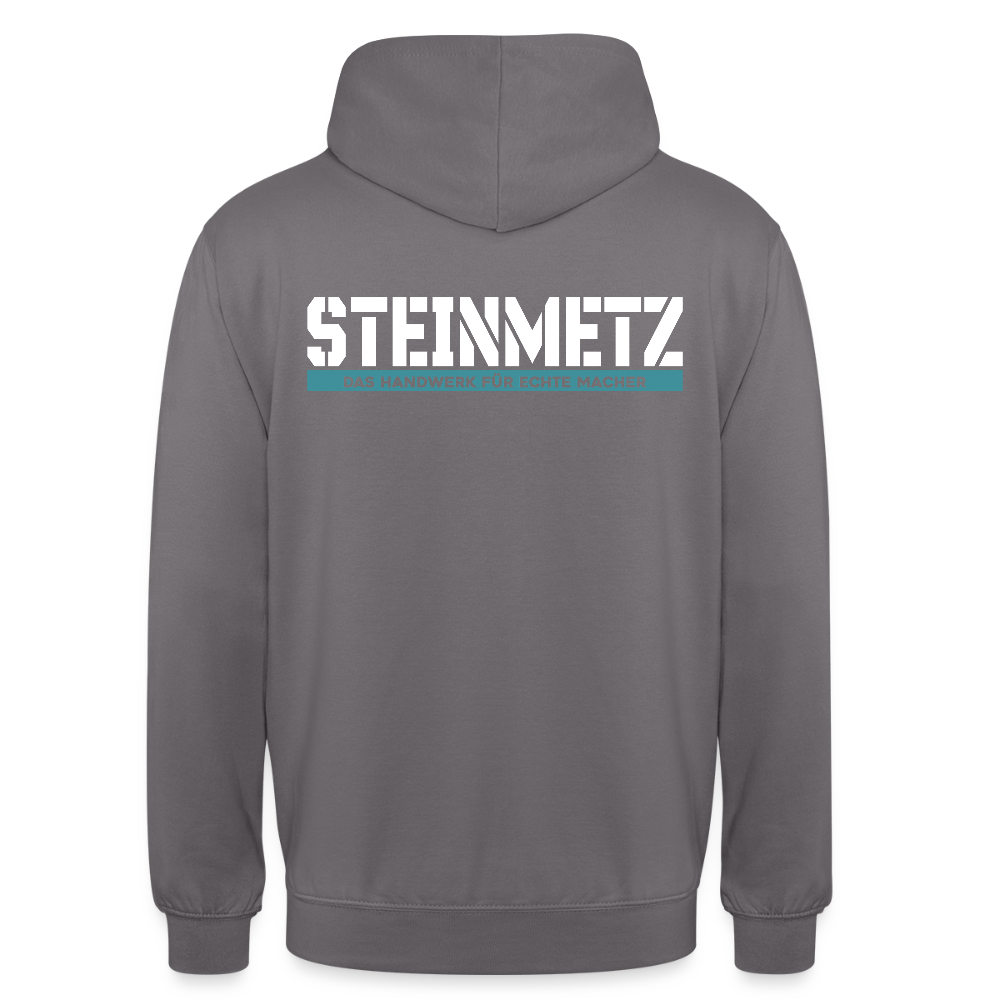 Unisex Hoodie HW-300 | MACHER "Steinmetz" Mittelgrau Unisex Hoodie {{ color }}