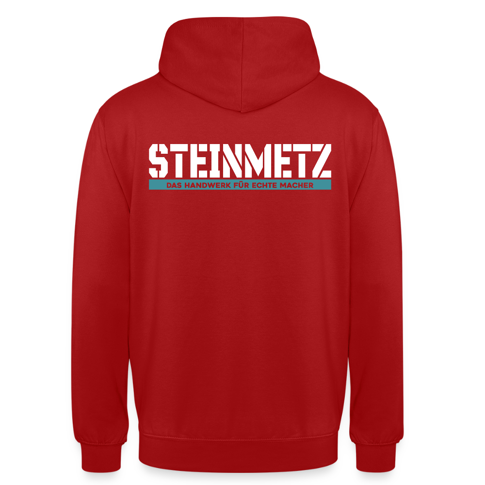 Unisex Hoodie HW-300 | MACHER "Steinmetz" Rot Unisex Hoodie {{ color }}