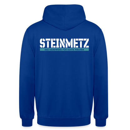 Unisex Hoodie HW-300 | MACHER "Steinmetz" Royalblau Unisex Hoodie {{ color }}
