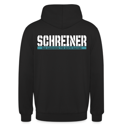 Unisex Hoodie HW-300 | MACHER "Schreiner" Schwarz Unisex Hoodie {{ color }}