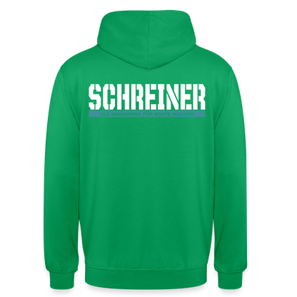 Unisex Hoodie HW-300 | MACHER "Schreiner" Kelly Green Unisex Hoodie {{ color }}