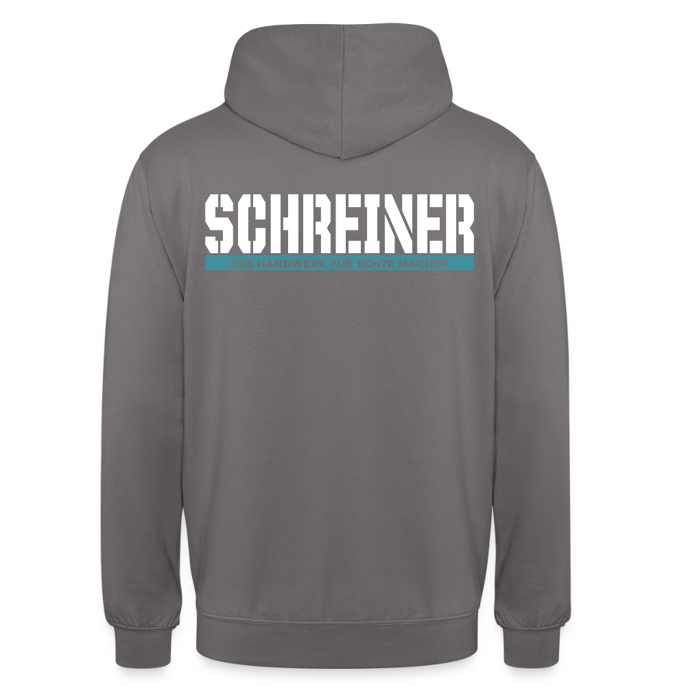 Unisex Hoodie HW-300 | MACHER "Schreiner" Mittelgrau Unisex Hoodie {{ color }}