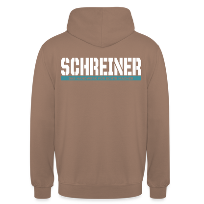 Unisex Hoodie HW-300 | MACHER "Schreiner" Mokka Unisex Hoodie {{ color }}