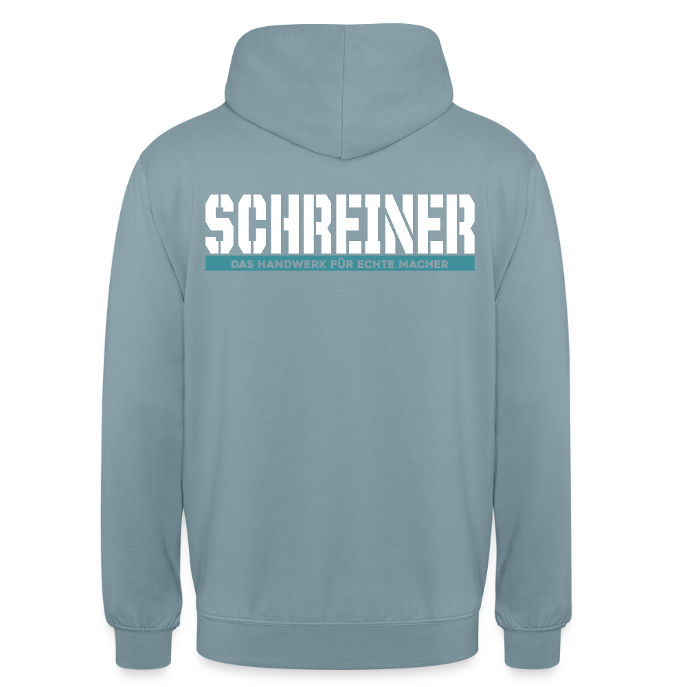 Unisex Hoodie HW-300 | MACHER "Schreiner" Nebelblau Unisex Hoodie {{ color }}