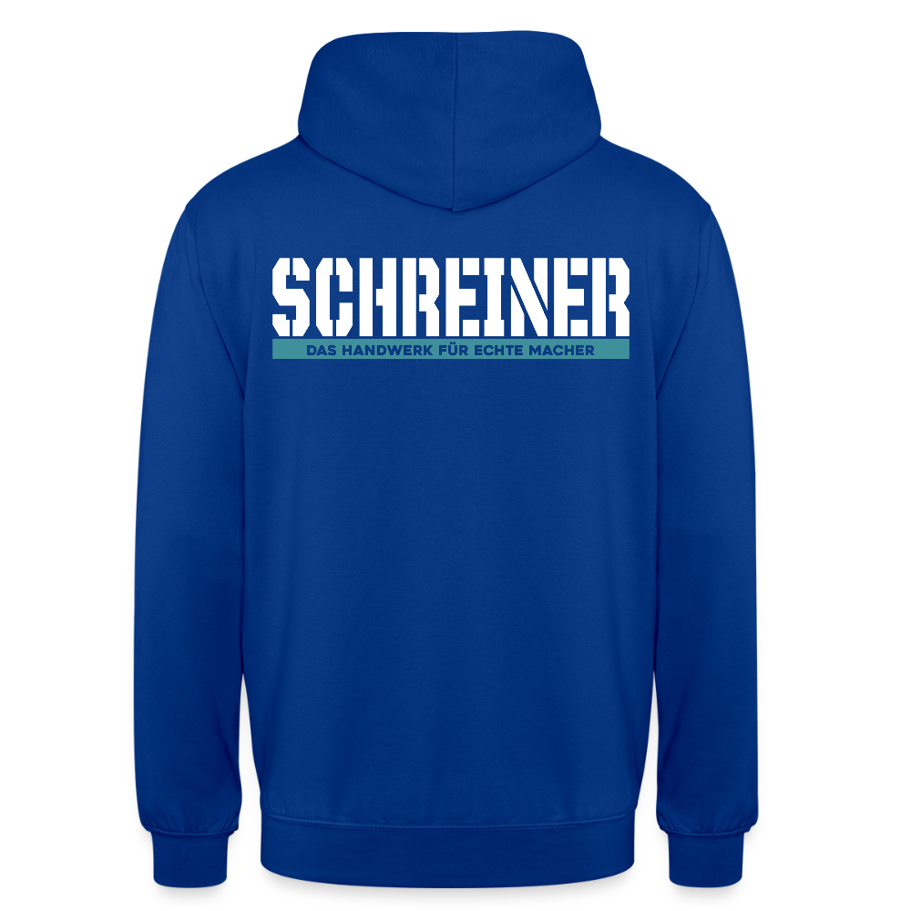Unisex Hoodie HW-300 | MACHER "Schreiner" Royalblau Unisex Hoodie {{ color }}