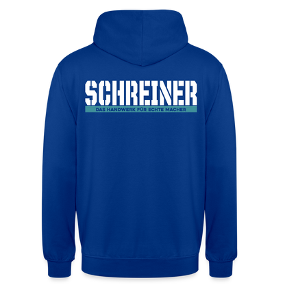 Unisex Hoodie HW-300 | MACHER "Schreiner" Royalblau Unisex Hoodie {{ color }}