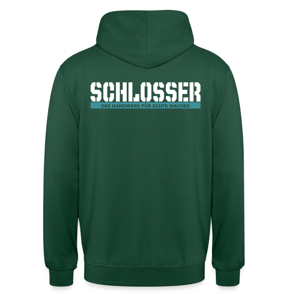 Unisex Hoodie HW-300 | MACHER "Schlosser" Flaschengrün Unisex Hoodie {{ color }}