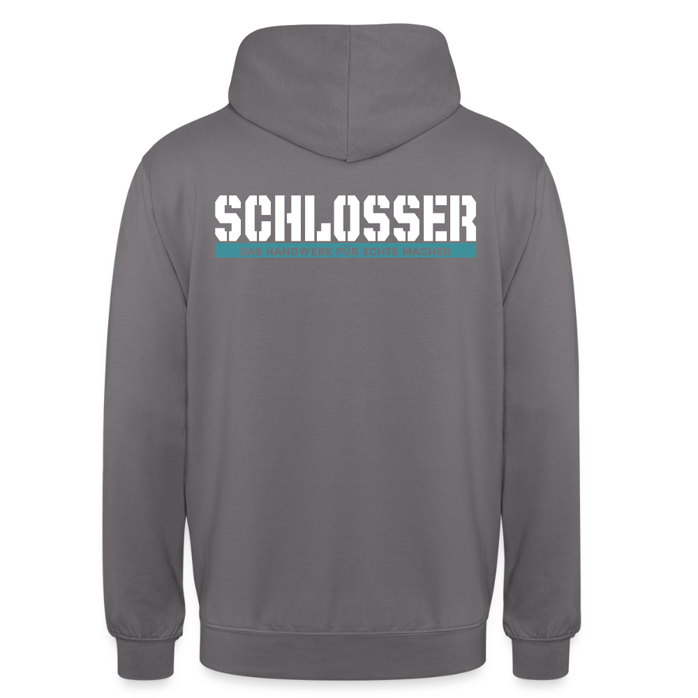 Unisex Hoodie HW-300 | MACHER "Schlosser" Mittelgrau Unisex Hoodie {{ color }}