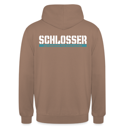 Unisex Hoodie HW-300 | MACHER "Schlosser" Mokka Unisex Hoodie {{ color }}