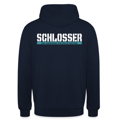 Unisex Hoodie HW-300 | MACHER "Schlosser" Navy Unisex Hoodie {{ color }}