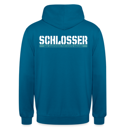 Unisex Hoodie HW-300 | MACHER "Schlosser" Tiefseeblau Unisex Hoodie {{ color }}