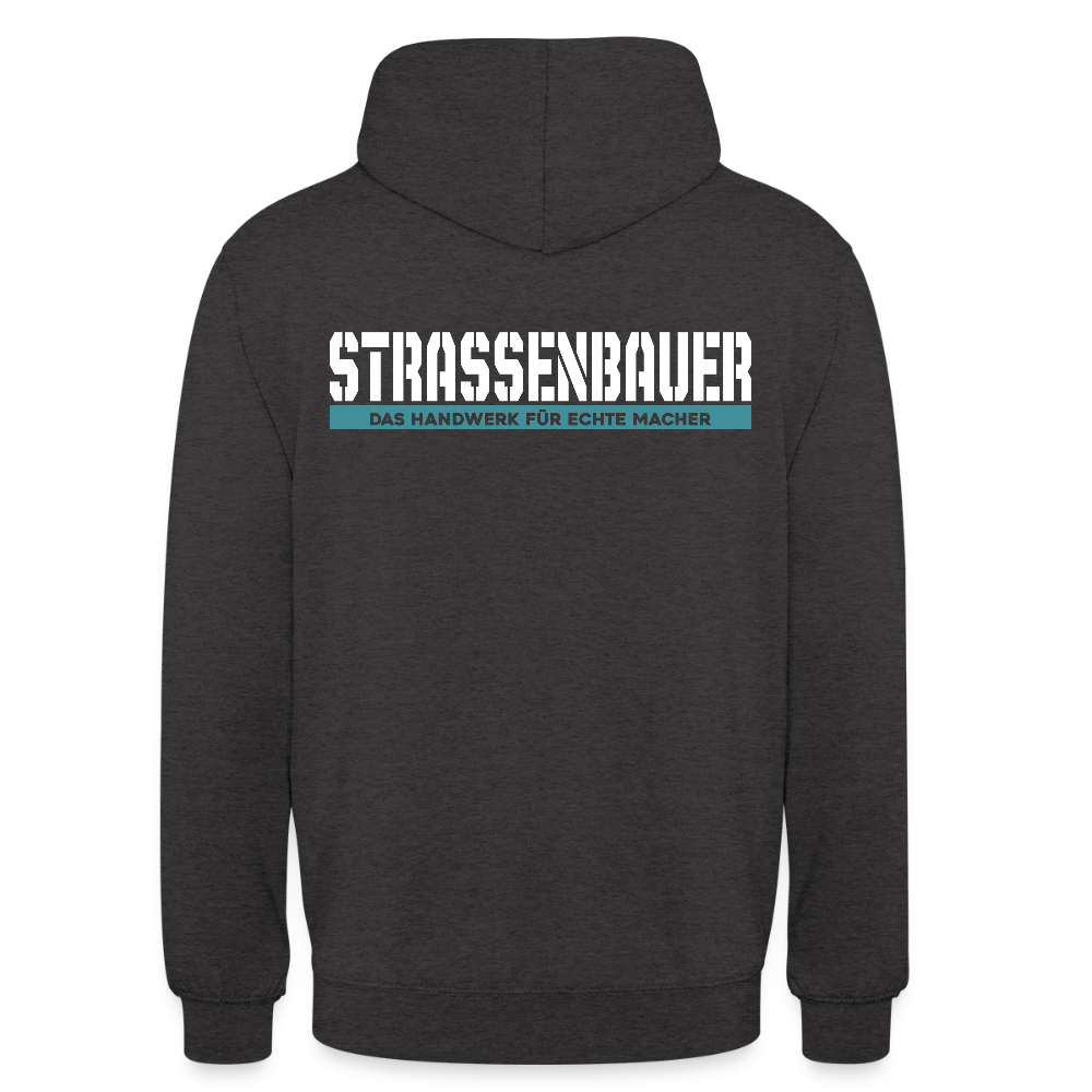 Unisex Hoodie HW-300 | MACHER "Strassenbauer" Anthrazit Unisex Hoodie {{ color }}