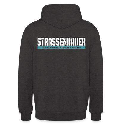 Unisex Hoodie HW-300 | MACHER "Strassenbauer" Anthrazit Unisex Hoodie {{ color }}