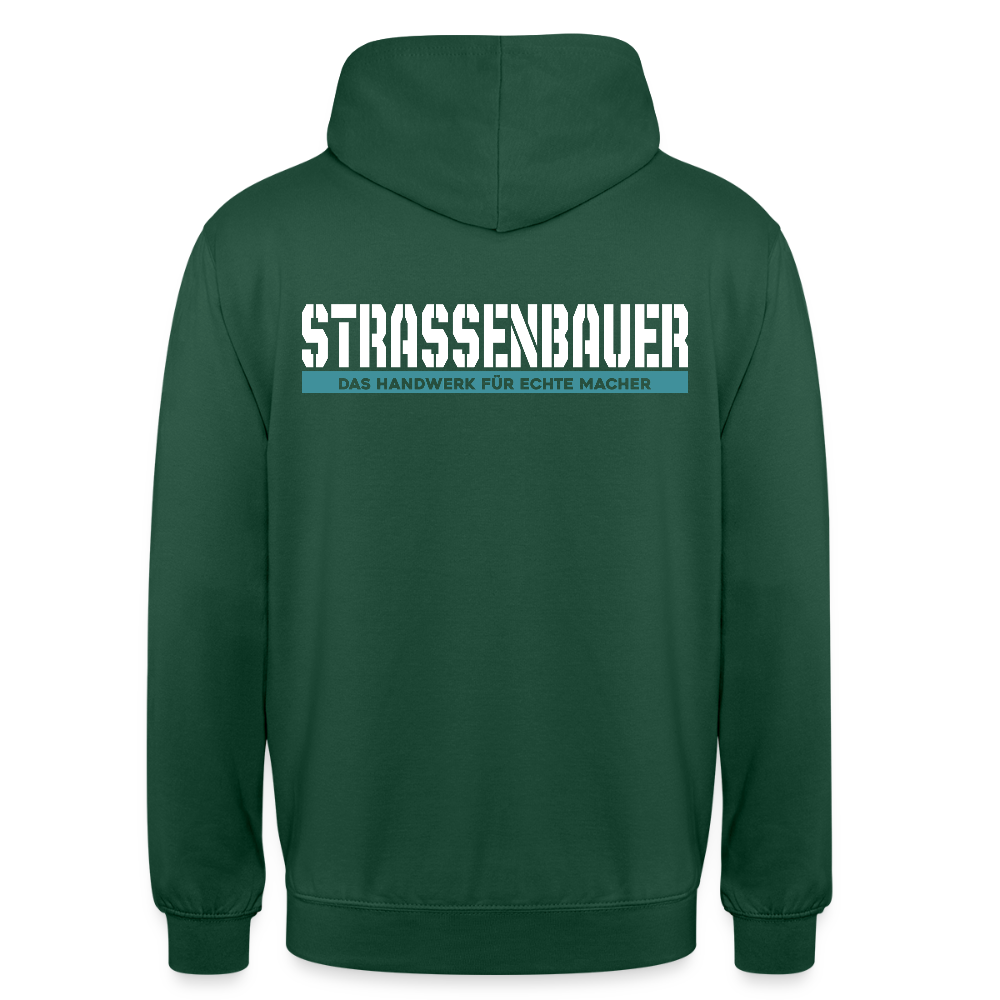 Unisex Hoodie HW-300 | MACHER "Strassenbauer" Flaschengrün Unisex Hoodie {{ color }}