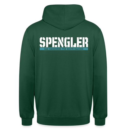 Unisex Hoodie HW-300 | MACHER "Spengler" Flaschengrün Unisex Hoodie {{ color }}