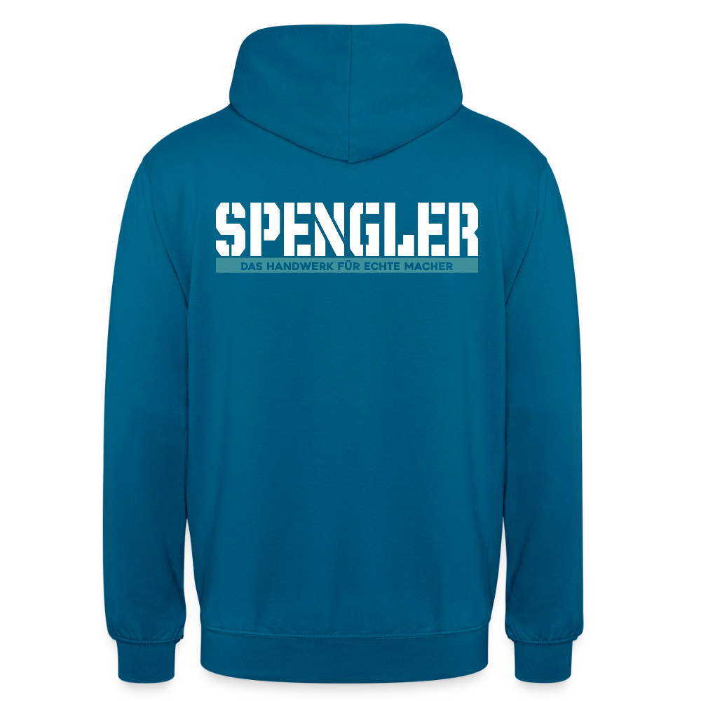 Unisex Hoodie HW-300 | MACHER "Spengler" Tiefseeblau Unisex Hoodie {{ color }}