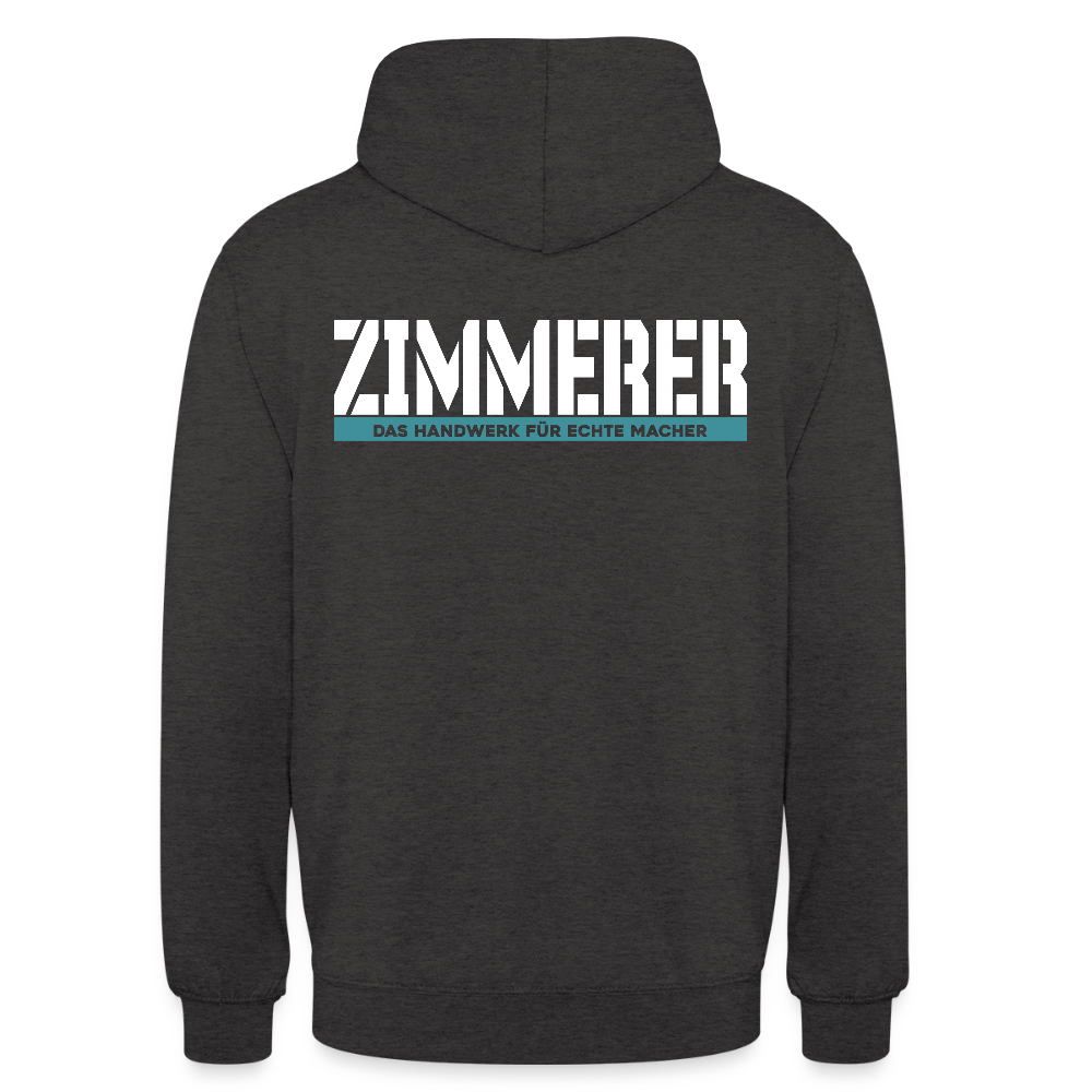 Unisex Hoodie HW-300 | MACHER "Zimmerer" Anthrazit Unisex Hoodie {{ color }}