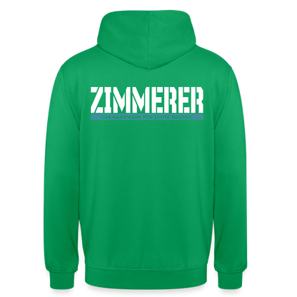 Unisex Hoodie HW-300 | MACHER "Zimmerer" Kelly Green Unisex Hoodie {{ color }}