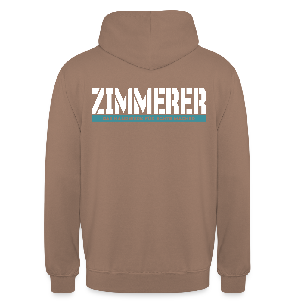 Unisex Hoodie HW-300 | MACHER "Zimmerer" Mokka Unisex Hoodie {{ color }}