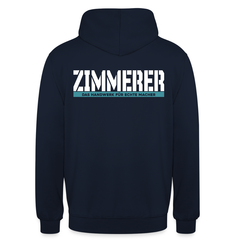 Unisex Hoodie HW-300 | MACHER "Zimmerer" Navy Unisex Hoodie {{ color }}