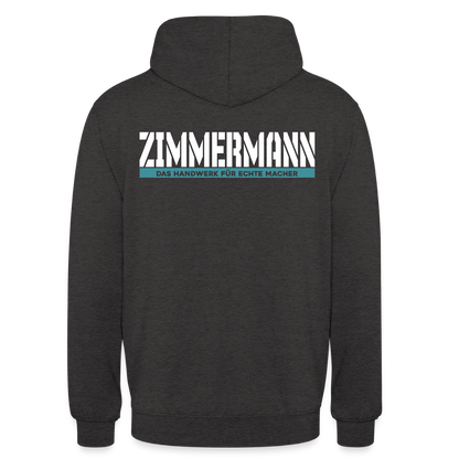 Unisex Hoodie HW-300 | MACHER "Zimmermann" Anthrazit Unisex Hoodie {{ color }}