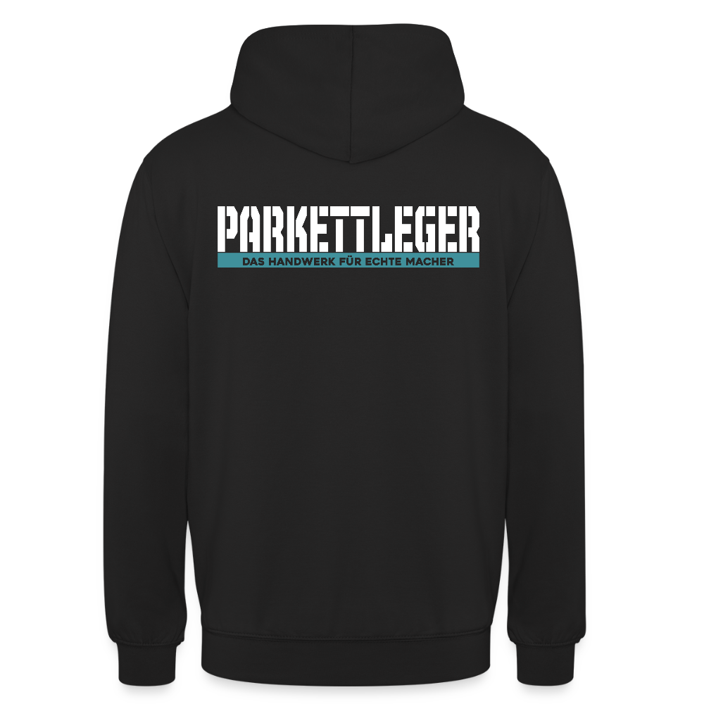 Unisex Hoodie HW-300 | MACHER "Parkettleger" Schwarz Unisex Hoodie {{ color }}
