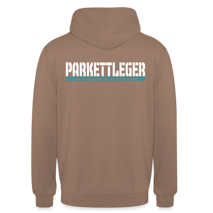 Unisex Hoodie HW-300 | MACHER "Parkettleger" Mokka Unisex Hoodie {{ color }}