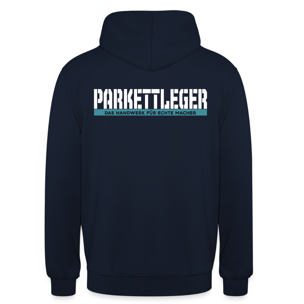 Unisex Hoodie HW-300 | MACHER "Parkettleger" Navy Unisex Hoodie {{ color }}