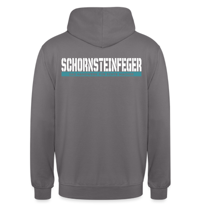 Unisex Hoodie HW-300 | MACHER "Schornsteinfeger" Mittelgrau Unisex Hoodie {{ color }}