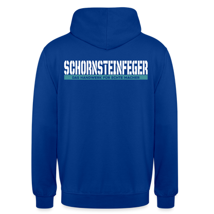 Unisex Hoodie HW-300 | MACHER "Schornsteinfeger" Royalblau Unisex Hoodie {{ color }}