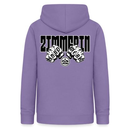 Frauen Hoodie "Zimmerin" (beidseitig beruckt) Lavendel Frauen Hoodie {{ color }}