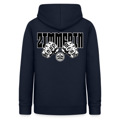 Frauen Hoodie "Zimmerin" (beidseitig beruckt) Navy Frauen Hoodie {{ color }}