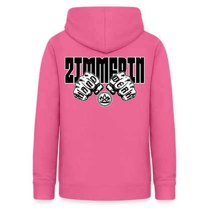 Frauen Hoodie "Zimmerin" (beidseitig beruckt) Pink Frauen Hoodie {{ color }}