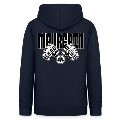 Frauen Hoodie "Maurerin" (beidseitig beruckt) Navy Frauen Hoodie {{ color }}