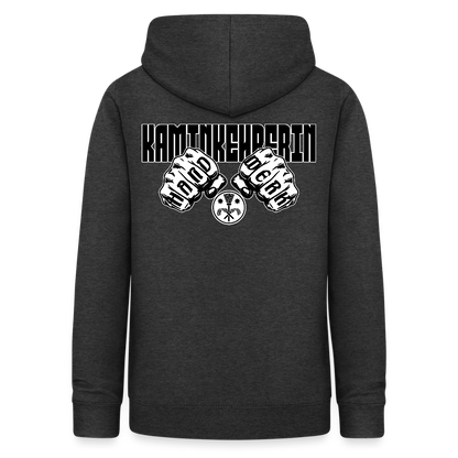Frauen Hoodie "Kaminkehrerin" (beidseitig beruckt) Anthrazit Frauen Hoodie {{ color }}