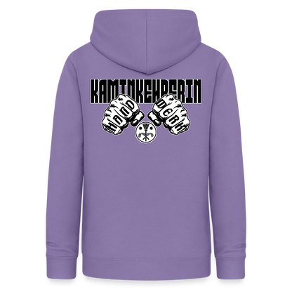 Frauen Hoodie "Kaminkehrerin" (beidseitig beruckt) Lavendel Frauen Hoodie {{ color }}