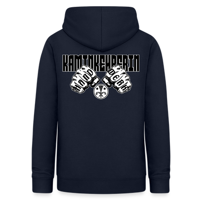 Frauen Hoodie "Kaminkehrerin" (beidseitig beruckt) Navy Frauen Hoodie {{ color }}