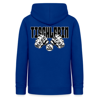 Frauen Hoodie "Tischlerin" (beidseitig beruckt) Royalblau Frauen Hoodie {{ color }}