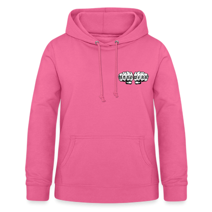 Frauen Hoodie "Schweisserin" (beidseitig beruckt) Frauen Hoodie {{ color }}